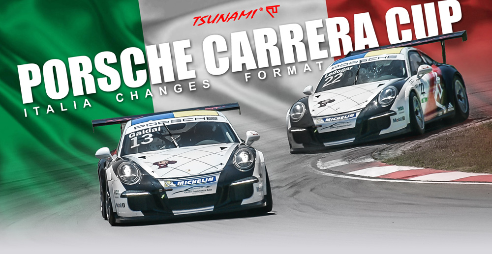 Porsche Carrera Cup Italia changes format